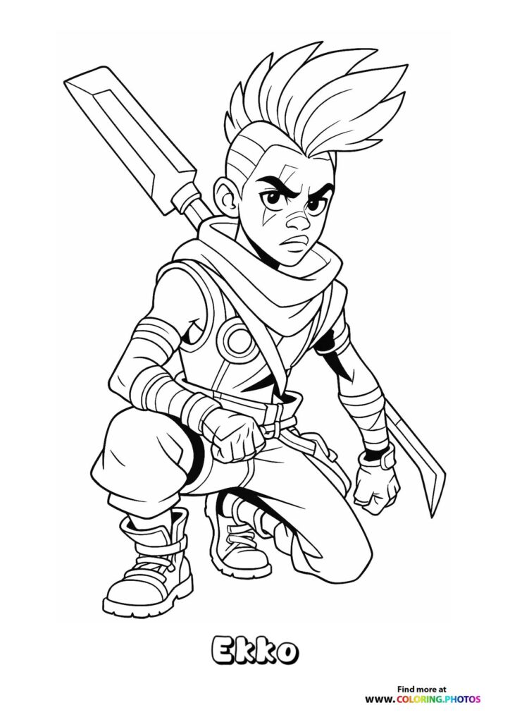 Ekko Ready for Battle