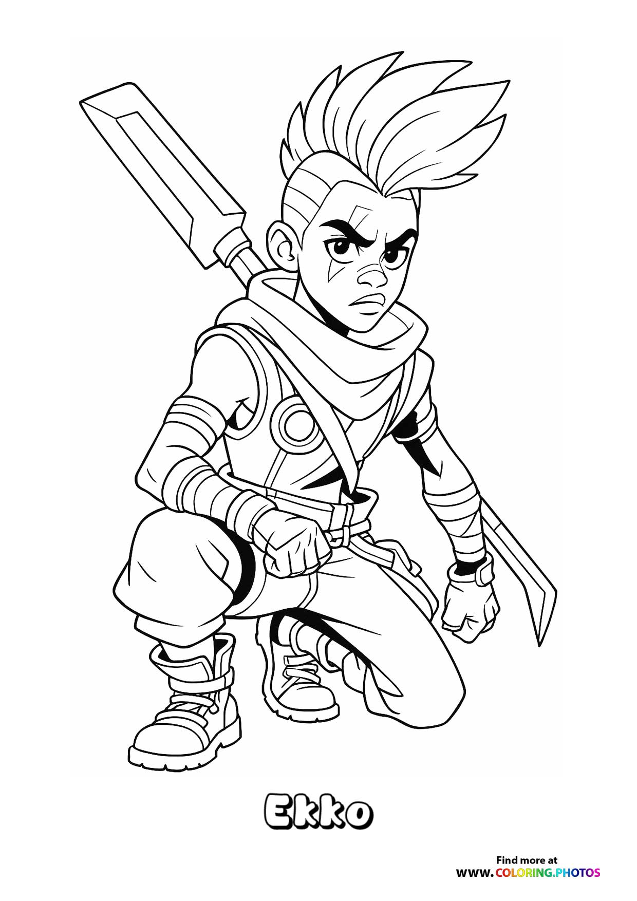 Ekko Ready for Battle