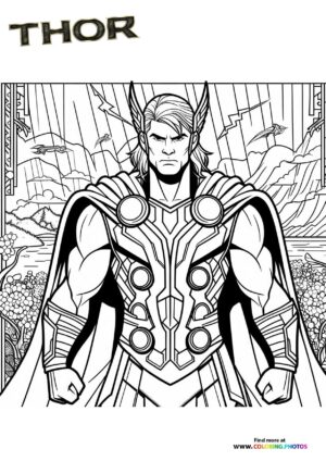Thor in Asgardian Armor