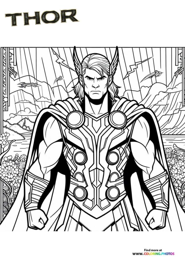 Thor in Asgardian Armor