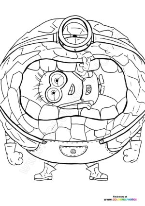 Minion in Astronaut Suit