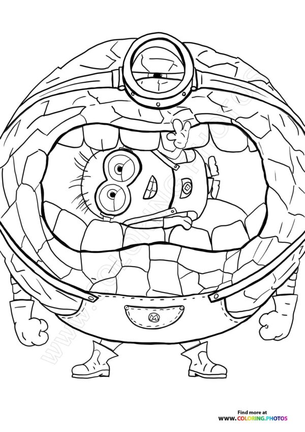 Minion in Astronaut Suit