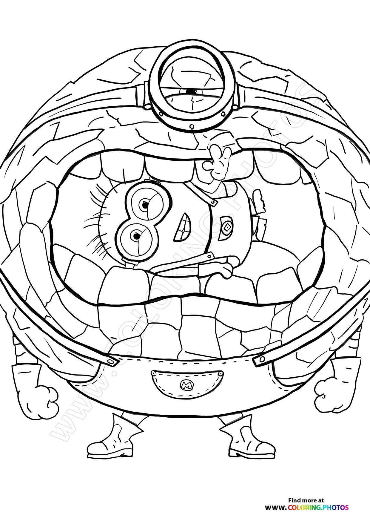 Minion in Astronaut Suit