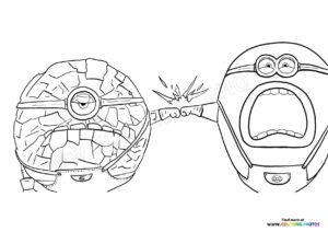 Minions Fighting