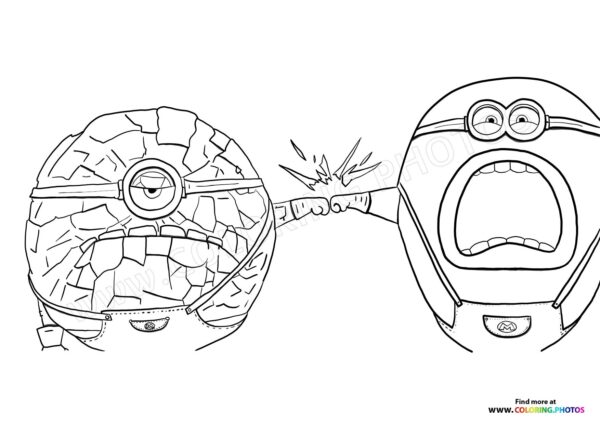 Minions Fighting