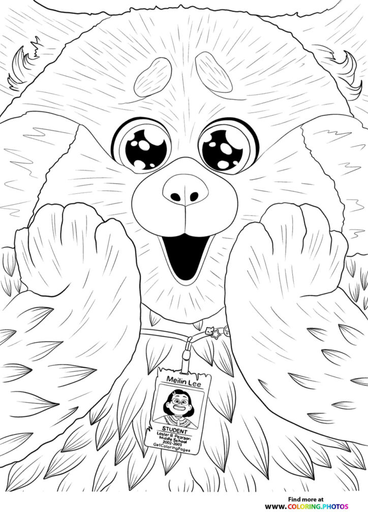 Mei's Red Panda Transformation