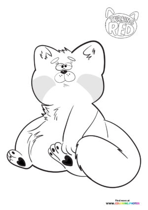 Mei Lee in Red Panda Form