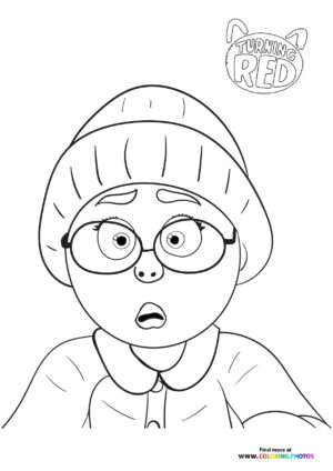 Ming Lee with Glasses and Beanie