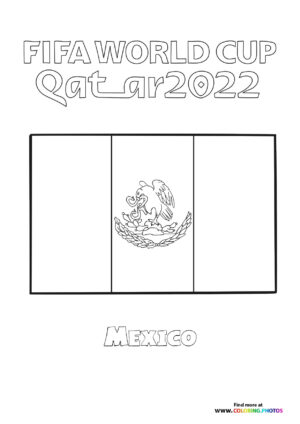 Mexico World Cup flag