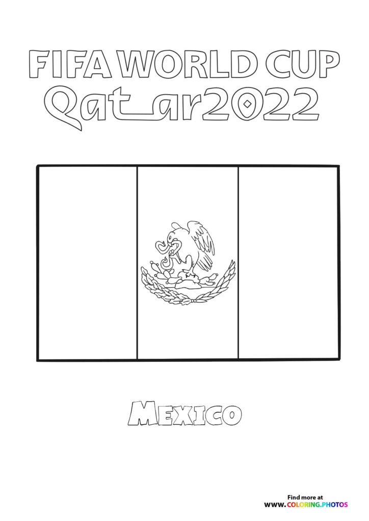 Mexico World Cup flag
