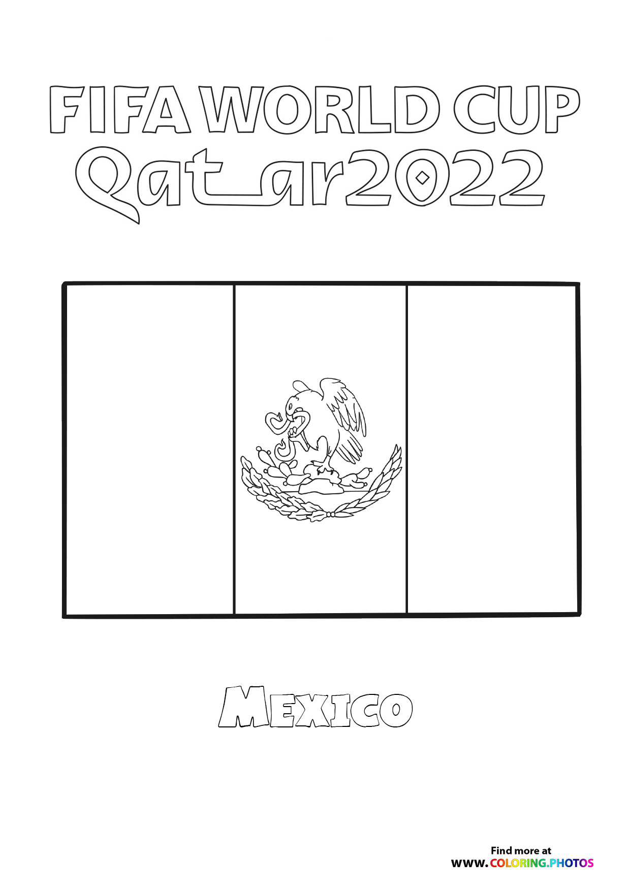 Mexico World Cup flag