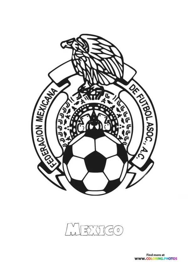 Mexico team logo Copa America 2024