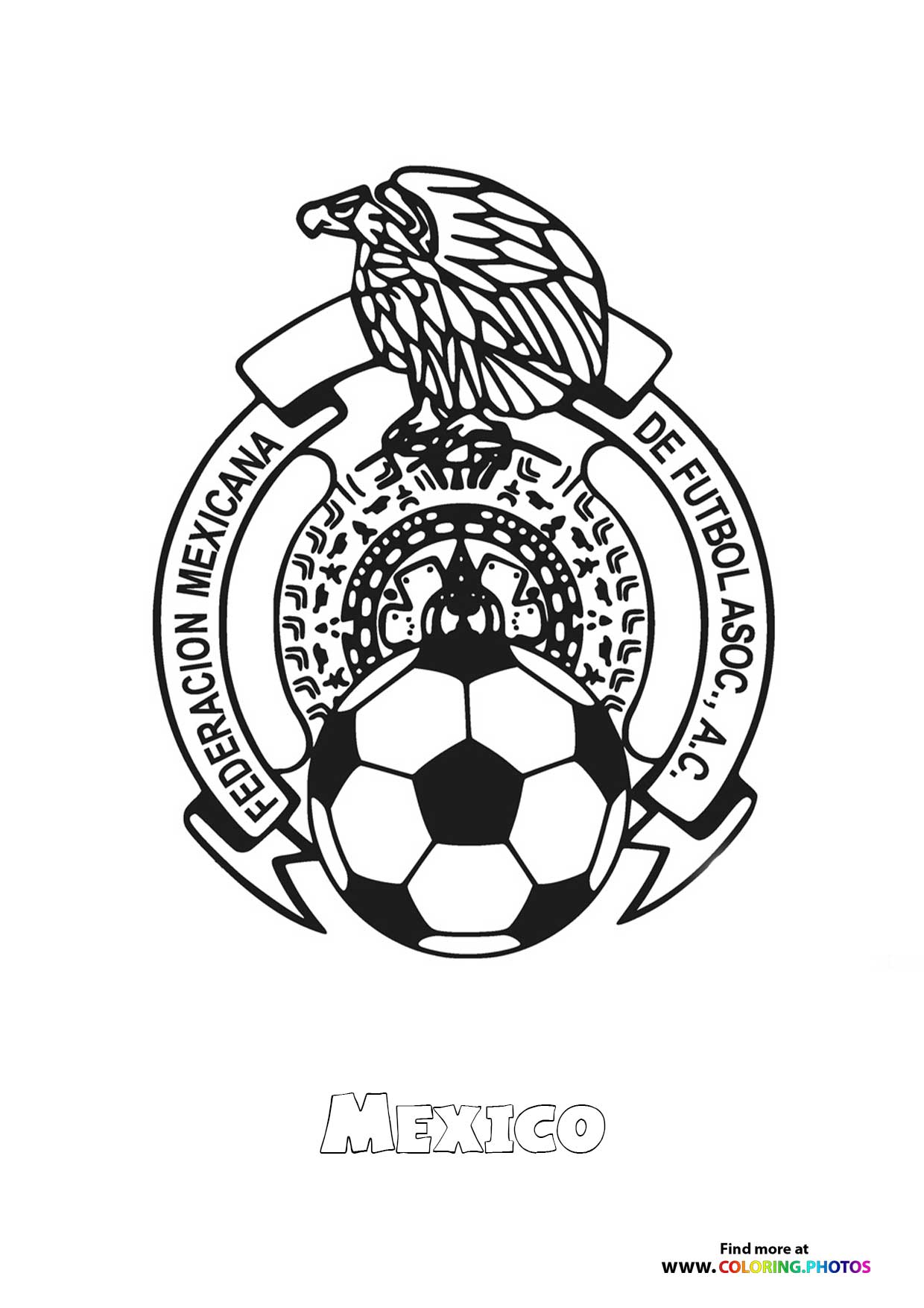 Mexico team logo Copa America 2024
