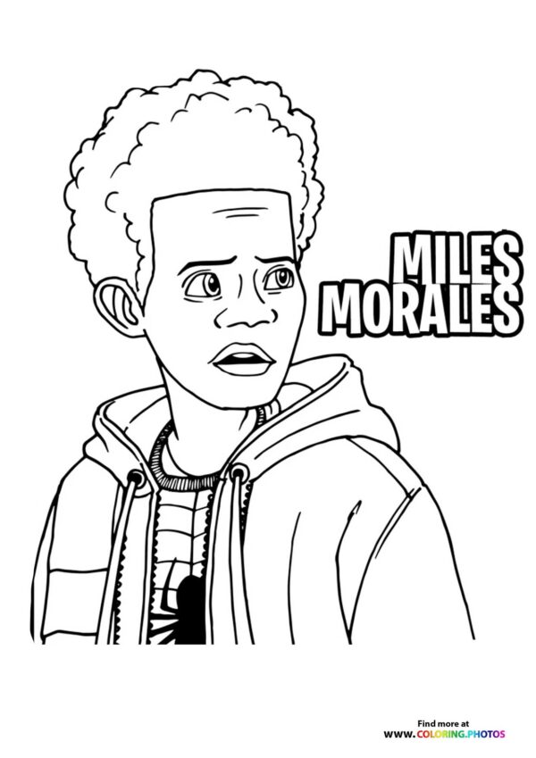 Miles Morales portrait
