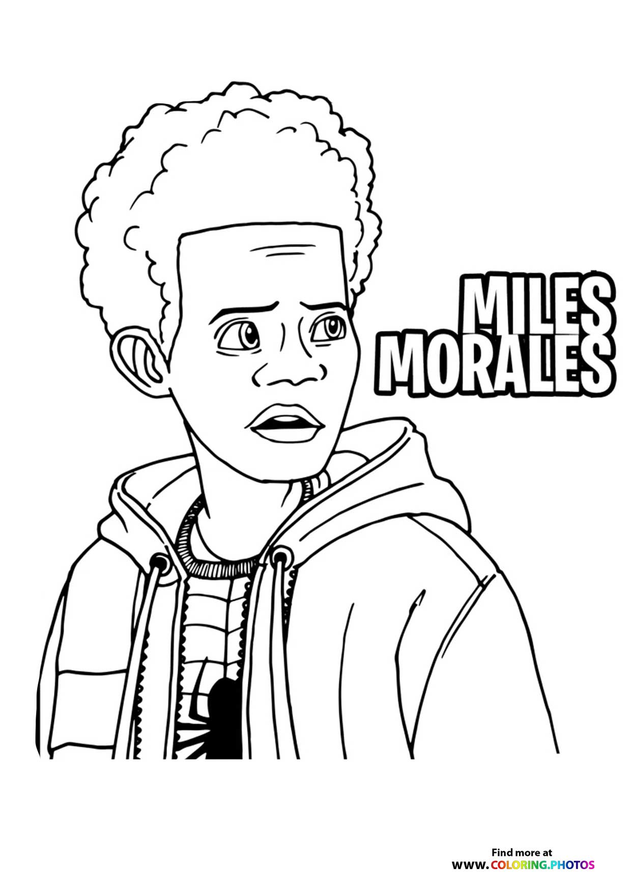 Miles Morales portrait