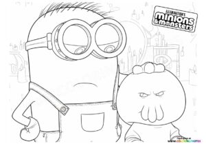 Minion and Fluffy Creature