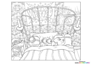 Minions in Bed