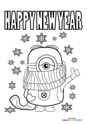 Happy New Year Minion