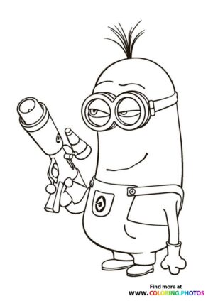 Minion with Blaster