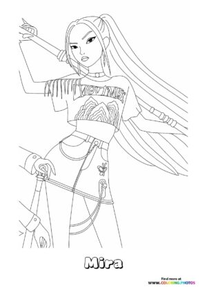 Mira from K Pop Demon Hunters