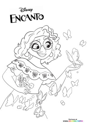 Mirabel with Magical Butterflies