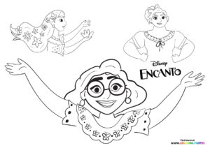 Encanto Characters Trio