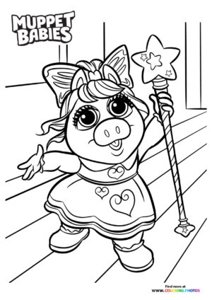 Miss Piggy - Muppet Babies