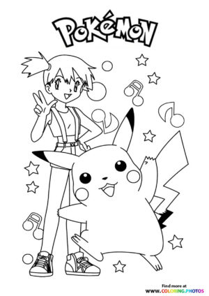 trainer and pokemon