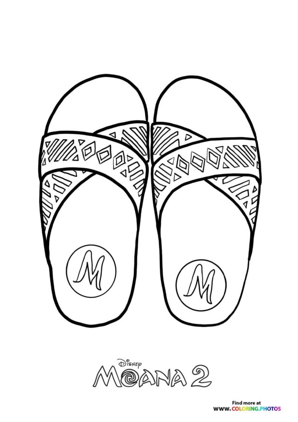 Moana’s Sandals