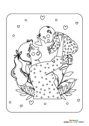 Mother Holding Baby