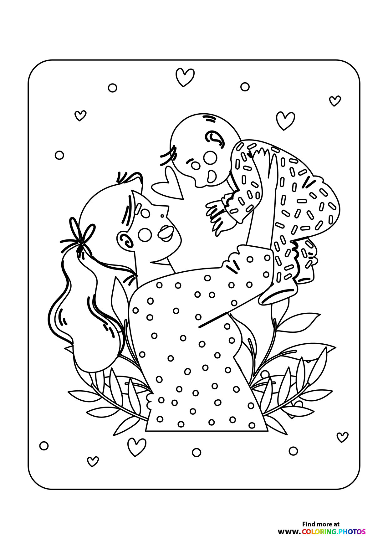 Mother Holding Baby