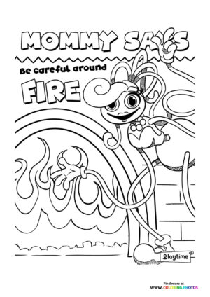 Mommy Long Legs Fire Safety