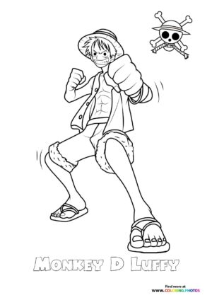 Monkey D Luffy from One Piece