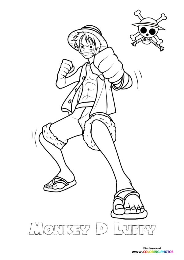 Monkey D Luffy from One Piece