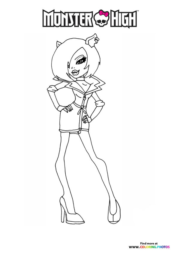 Draculaura in Stylish Outfit