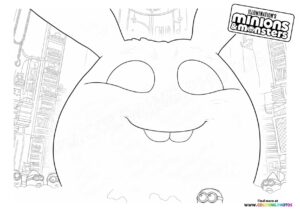 Fluffy Monster with Minions