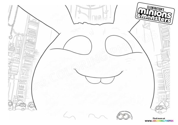Fluffy Monster with Minions