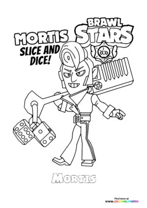 Mortis with Giant Comb and Dice