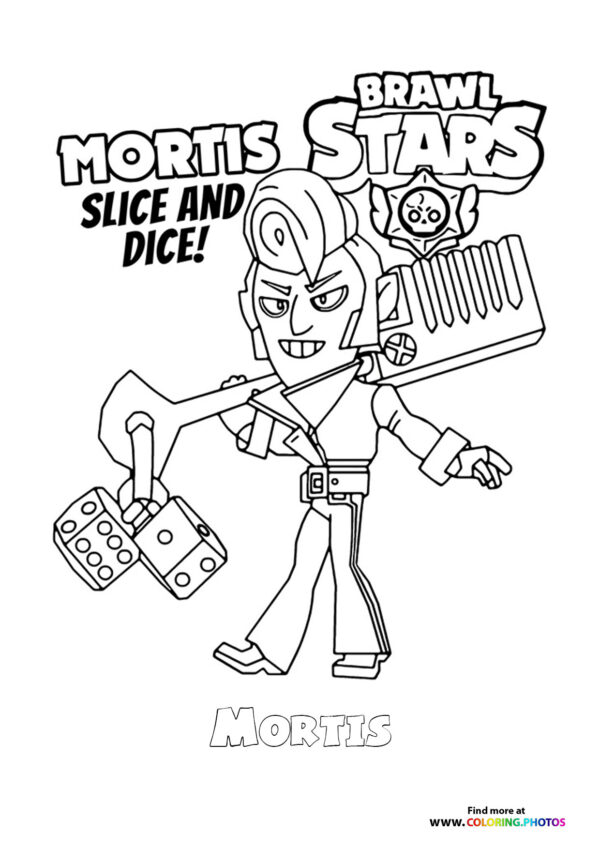 Mortis with Giant Comb and Dice