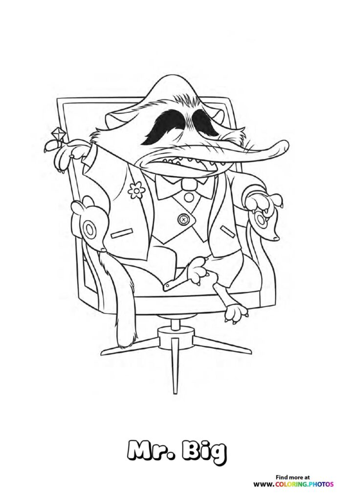 Mr. Big in His Chair