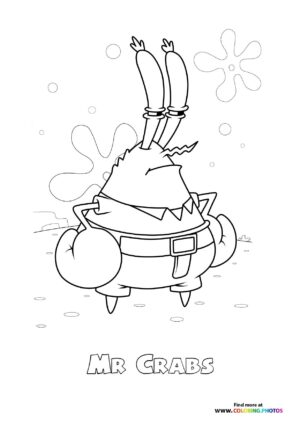 Mr. Krabs Celebrating