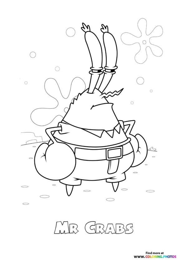 Mr. Krabs Celebrating