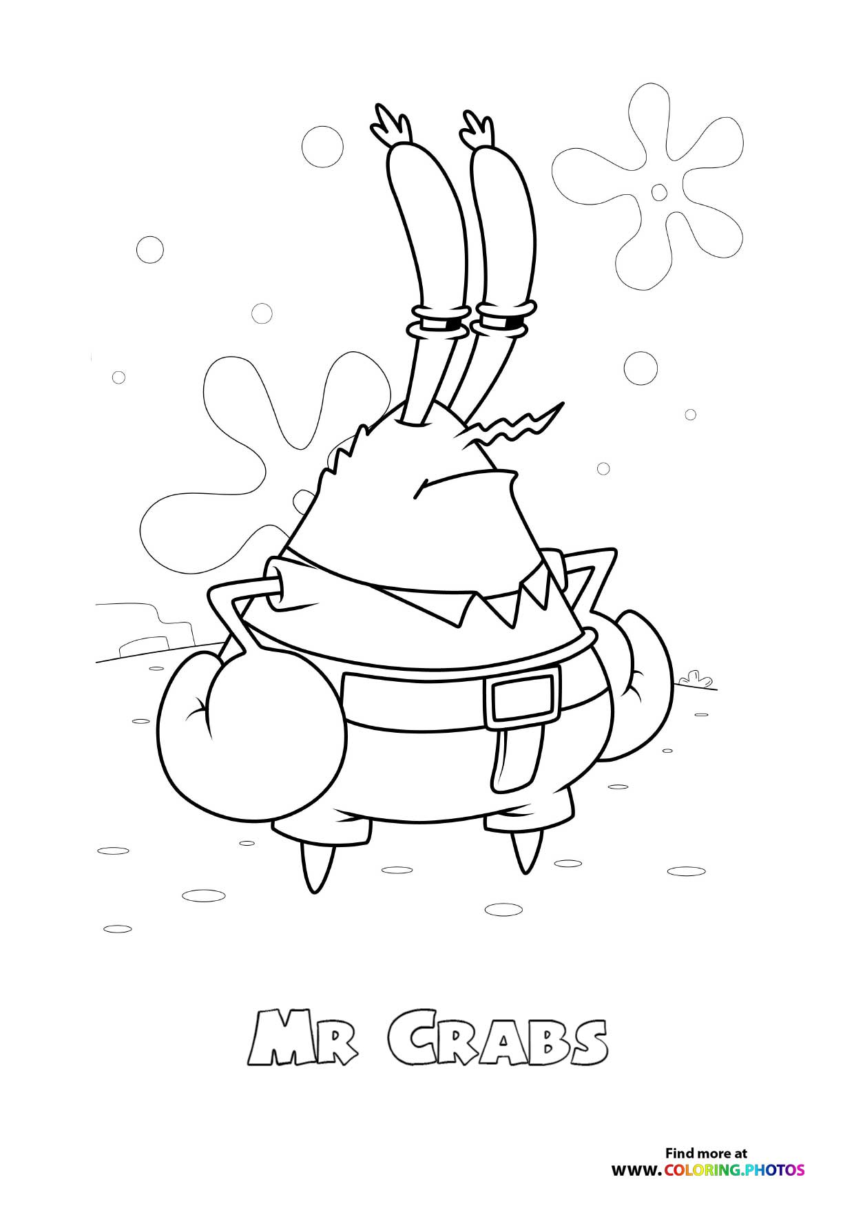Mr. Krabs Celebrating