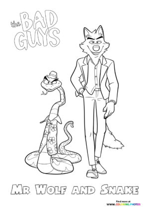 Mr. Wolf and Snake