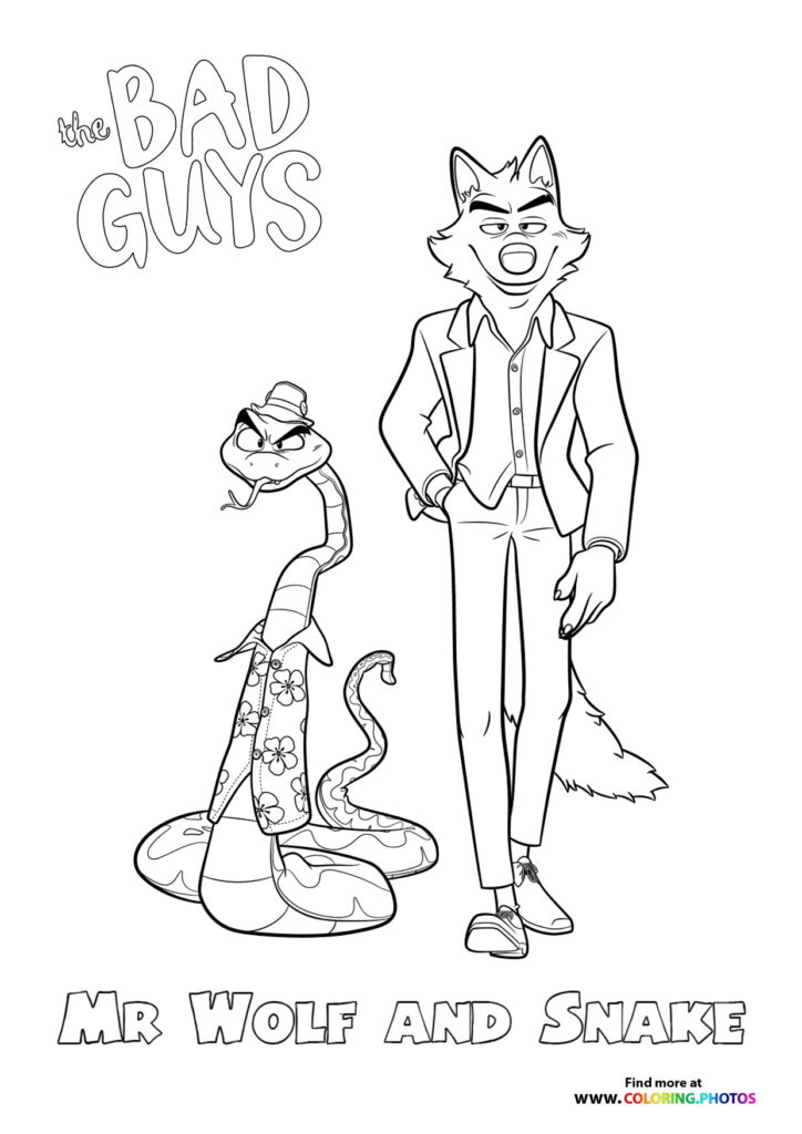 Mr. Wolf and Snake