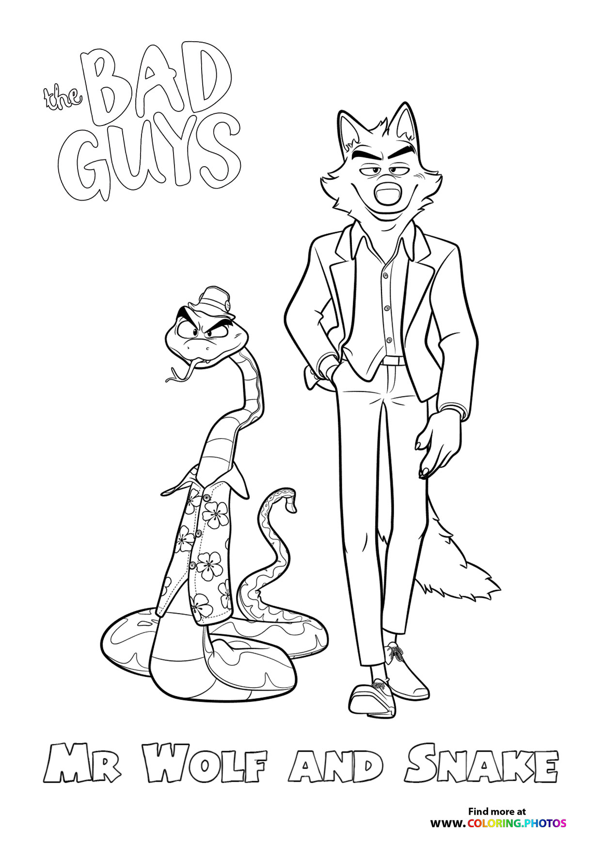 Mr. Wolf and Snake
