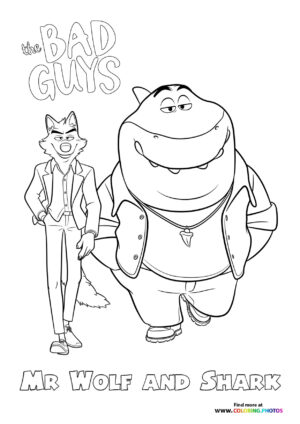 Mr. Wolf and Shark