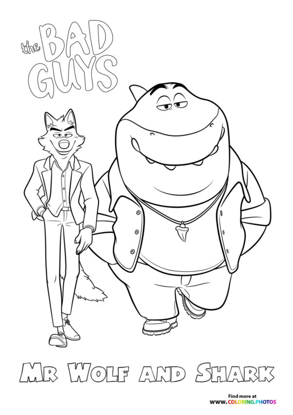 Mr. Wolf and Shark