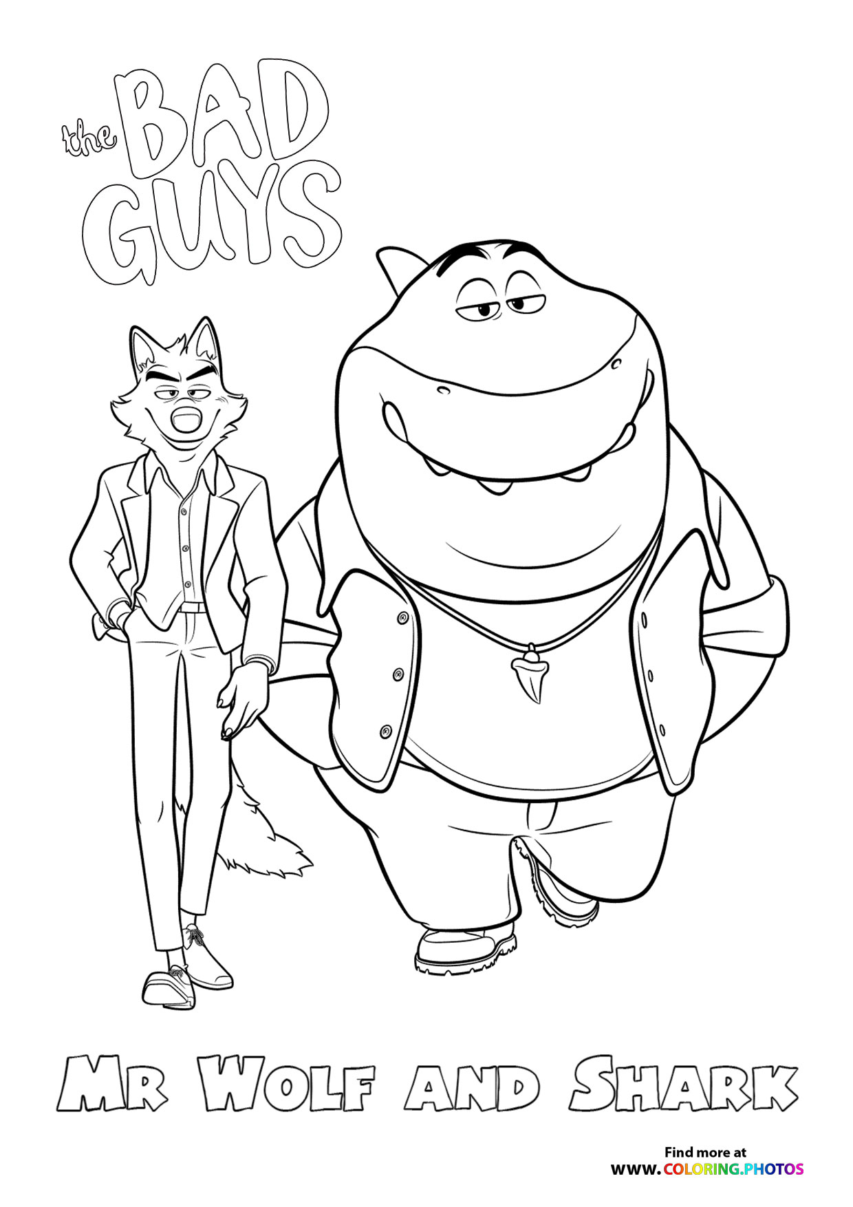 Mr. Wolf and Shark