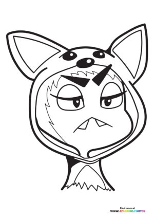 Piranha with Angry Expression
